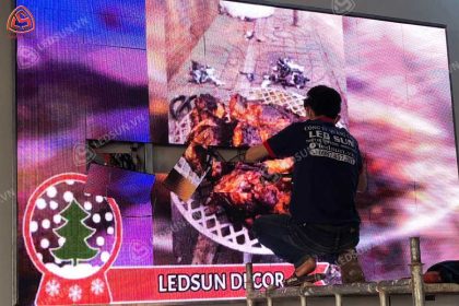 thi công màn hình LED