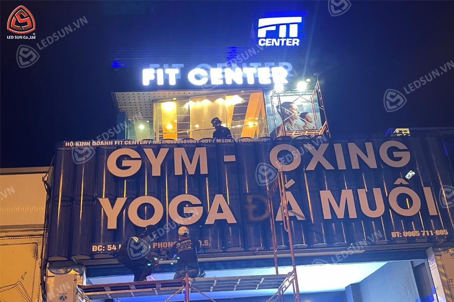 thiết kế thi công phòng gym
