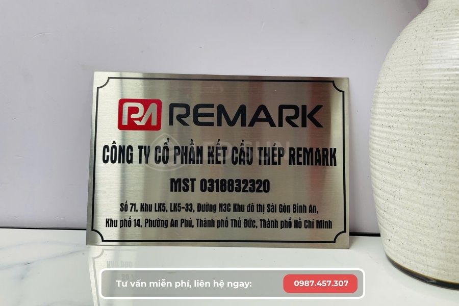 Làm biển số nhà thủ đức