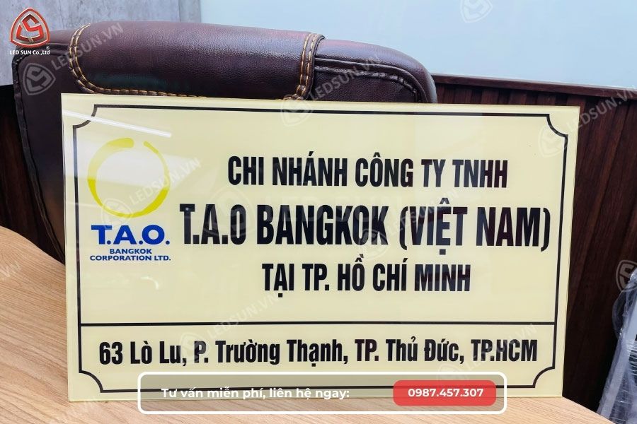 làm biển số nhà thủ đức