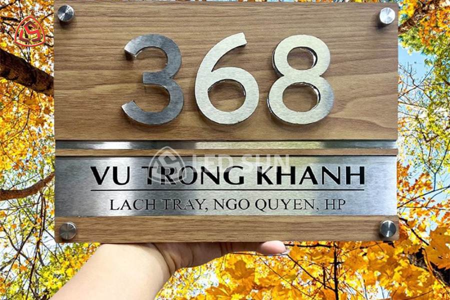dịch vụ làm biển số nhà quận 3